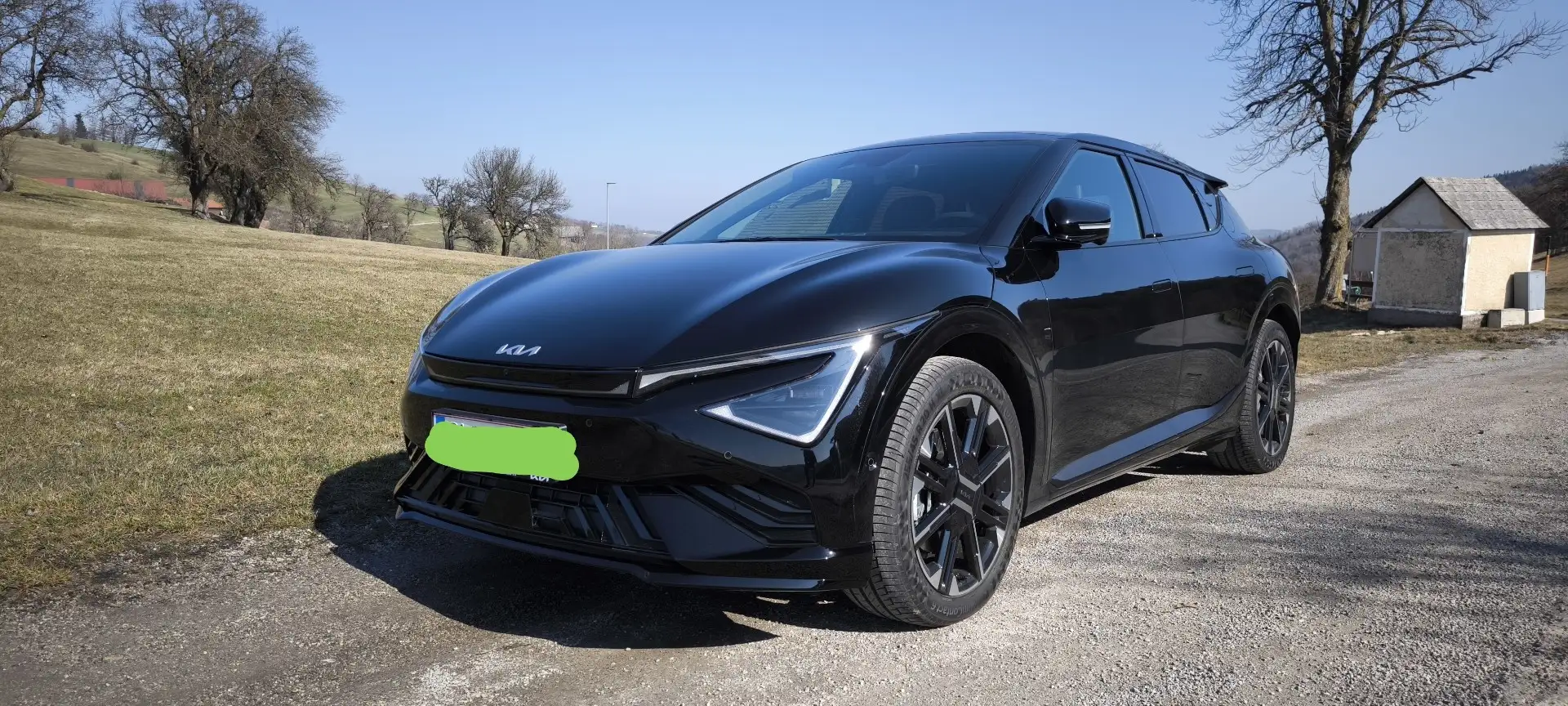 Kia EV6 GT Line 4 WD Schwarz - 2
