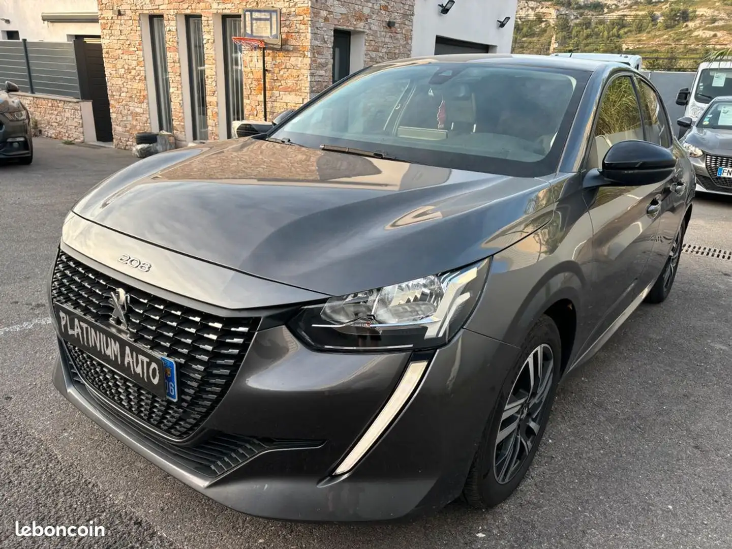Peugeot 208 II 1.2 Puretech 100 S&S Allure Business Bvm6 Gris - 2