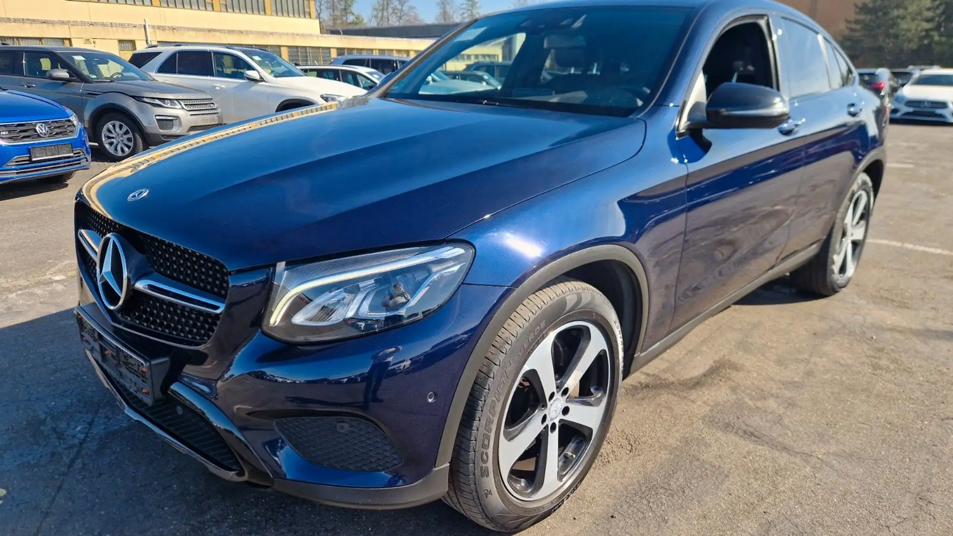 Mercedes-Benz GLC 250 Coupe GLC 250 d 4Matic Exclusive Head Up Pano Blau - 1