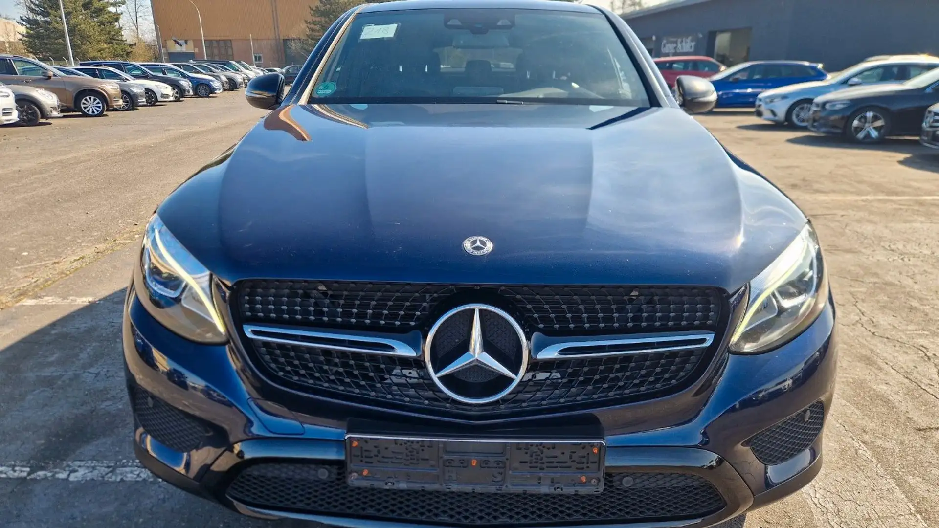 Mercedes-Benz GLC 250 Coupe GLC 250 d 4Matic Exclusive Head Up Pano Blau - 2