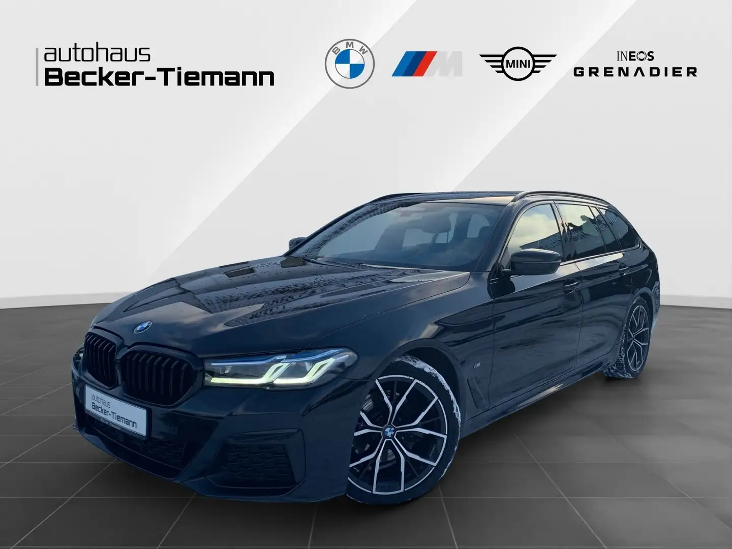 BMW 520 d Touring M Sportpaket *19 ZOLL*HUD*LASER*ACC Schwarz - 1