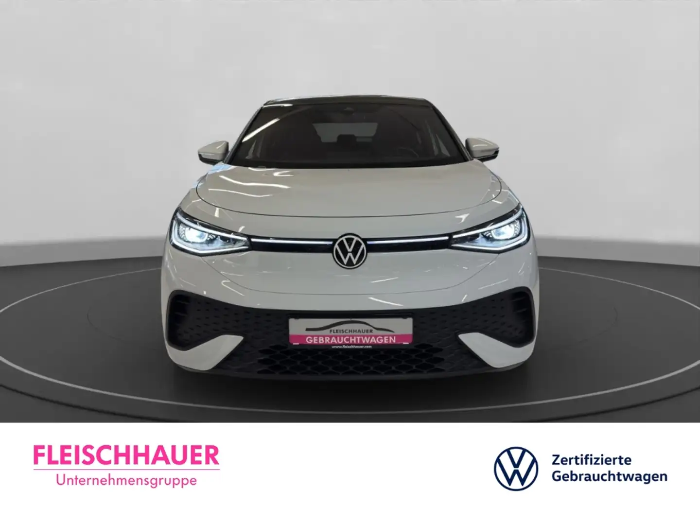 Volkswagen ID.5 Pro Matrix+Navi+AHK+H&K+360°+HUD+21''+Wärmepumpe Blanc - 2