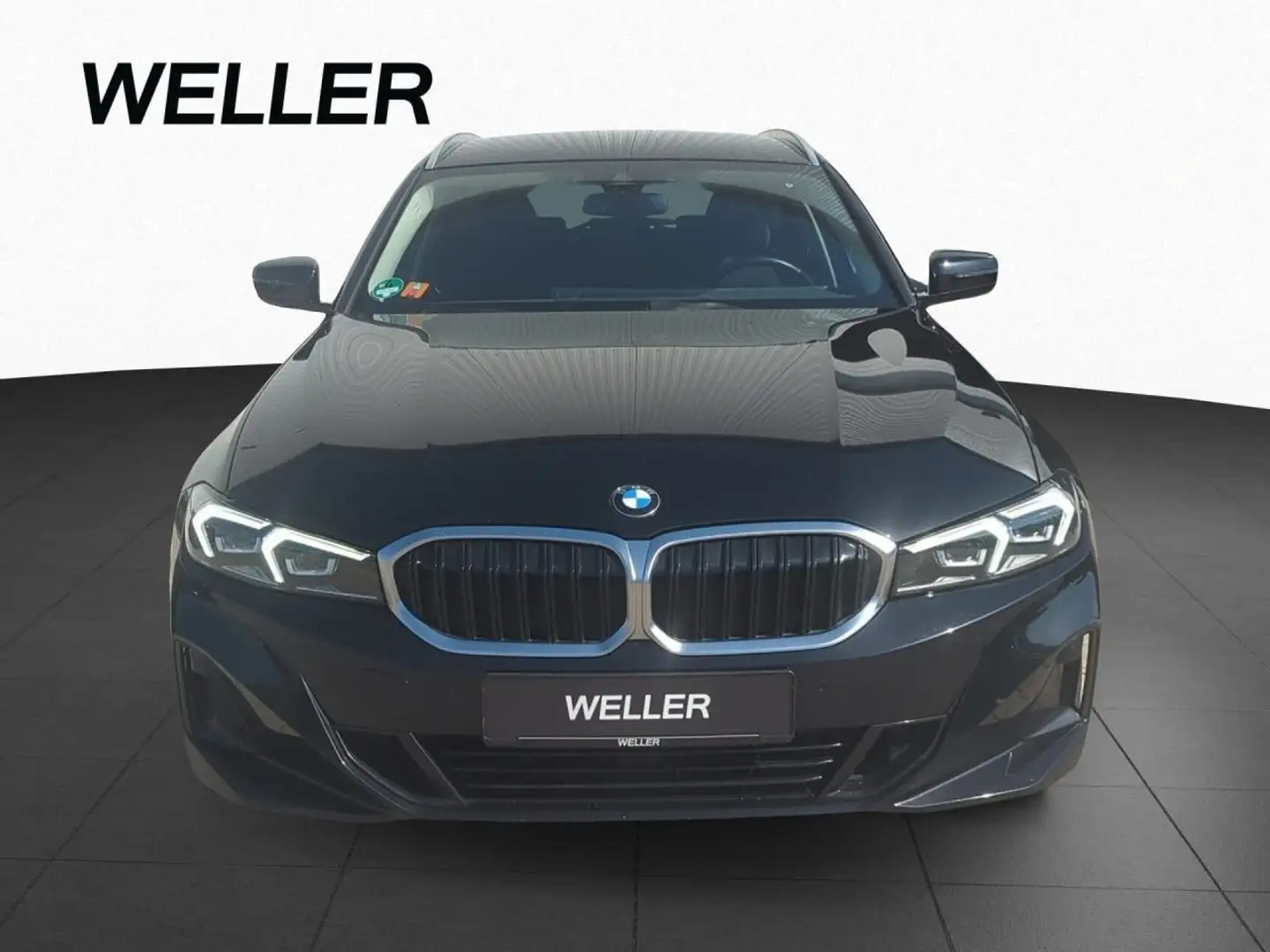 BMW 318 318d Touring 2023 150cv kamera led live cockpit Nero - 2