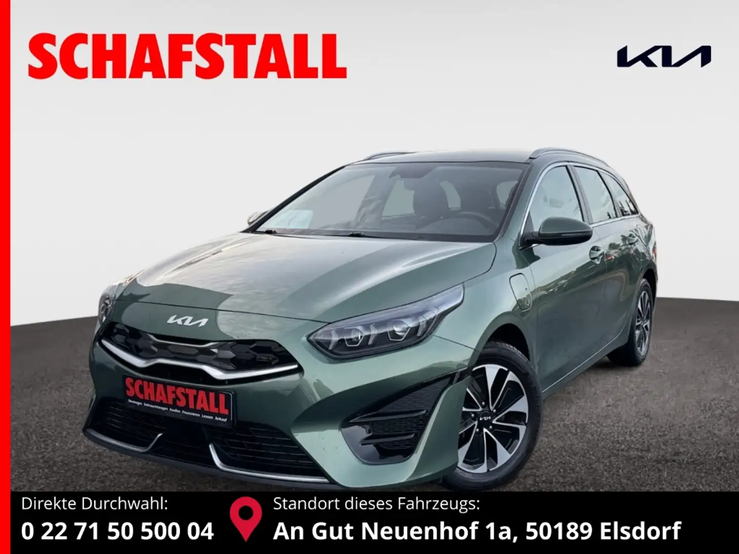Kia Ceed SW / cee'd SW 1.6 GDI PHEV Vision Komfort-Paket LED Apple CarPla Verde - 1