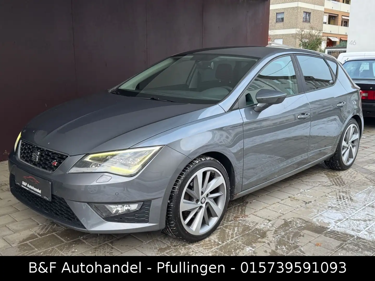 SEAT Leon 2.0 TDI 110kW FR 18LM|LED Grau - 2