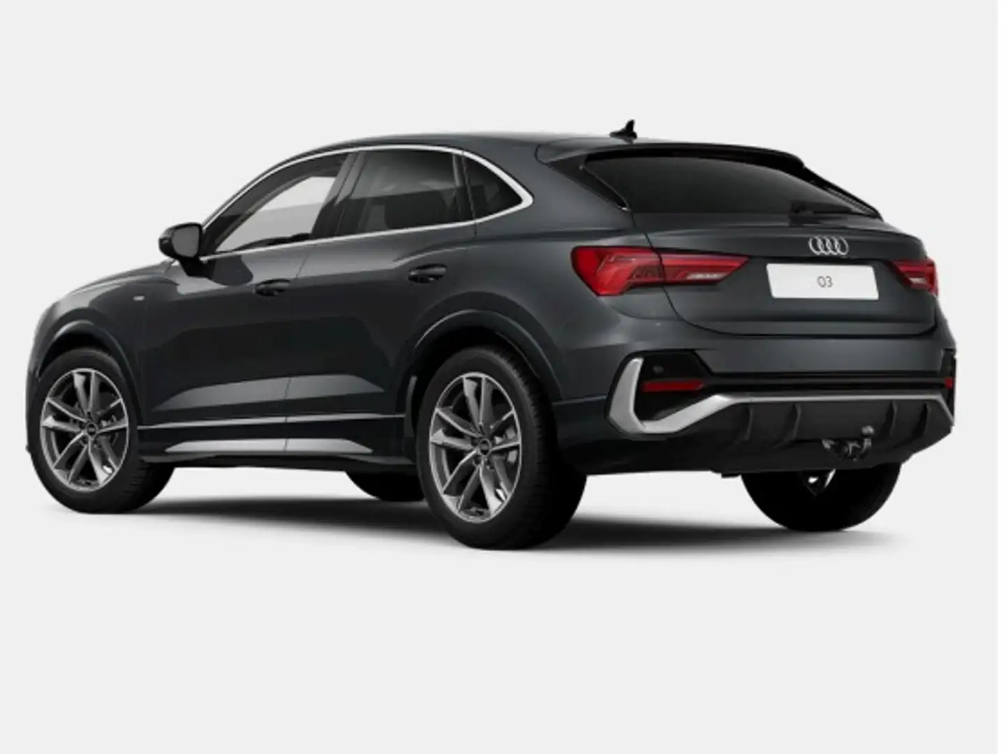 Audi Q3 Sportback S line 35 TFSI ACC+AHK+LED+NAVI+STANDHZG Grigio - 2