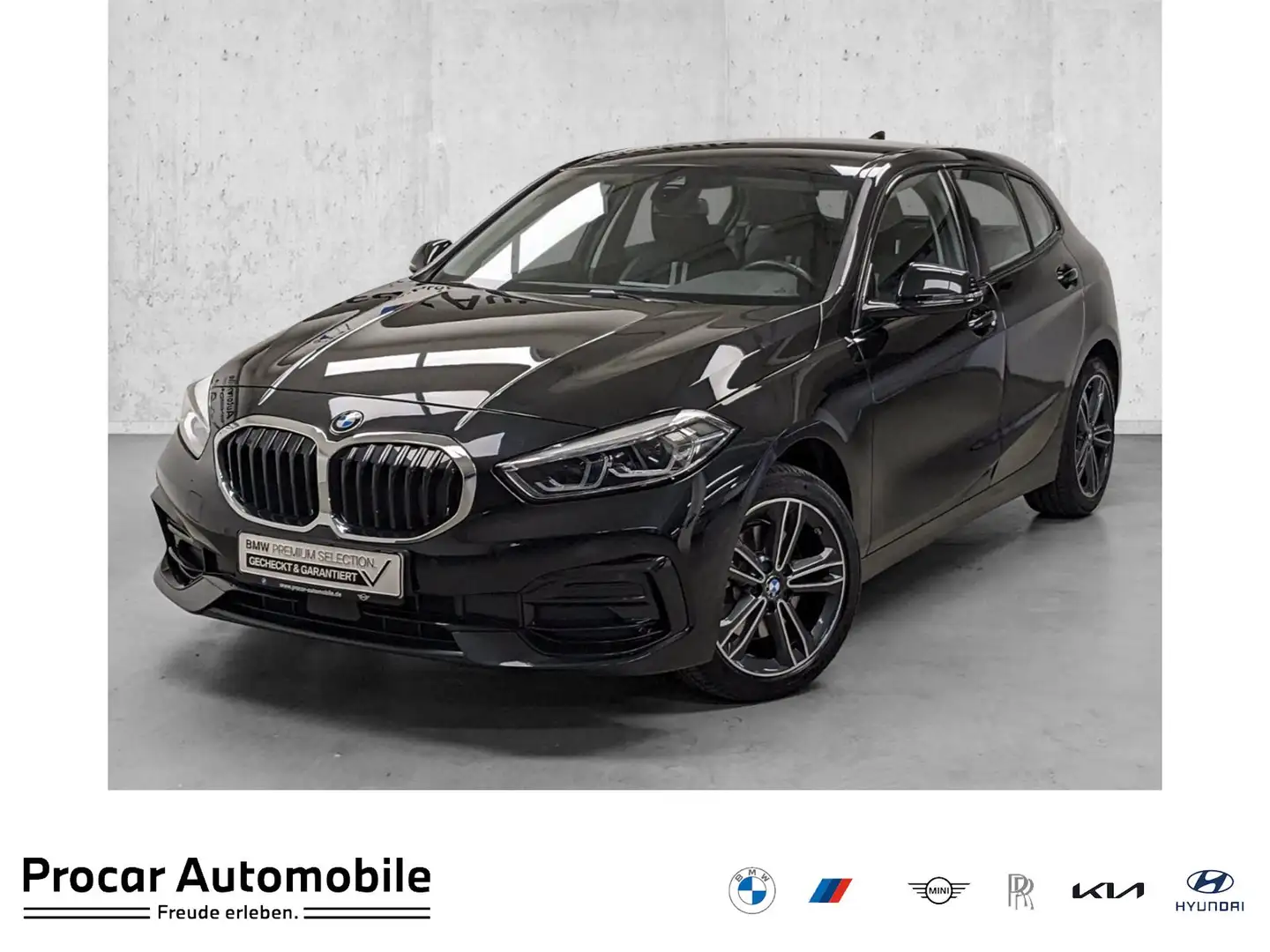BMW 118 i Live Prof PA RFK DAB LED WLAN Lhz 17'' Schwarz - 1