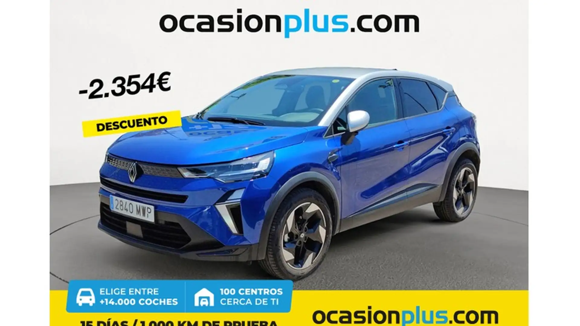 Renault Captur TCe GPF Micro Híbrido Techno EDC 117kW Azul - 1