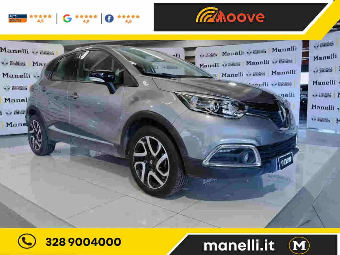 Renault Captur Intens 1.5 dCi 90cv E6 rif.FE588 Grigio - 1