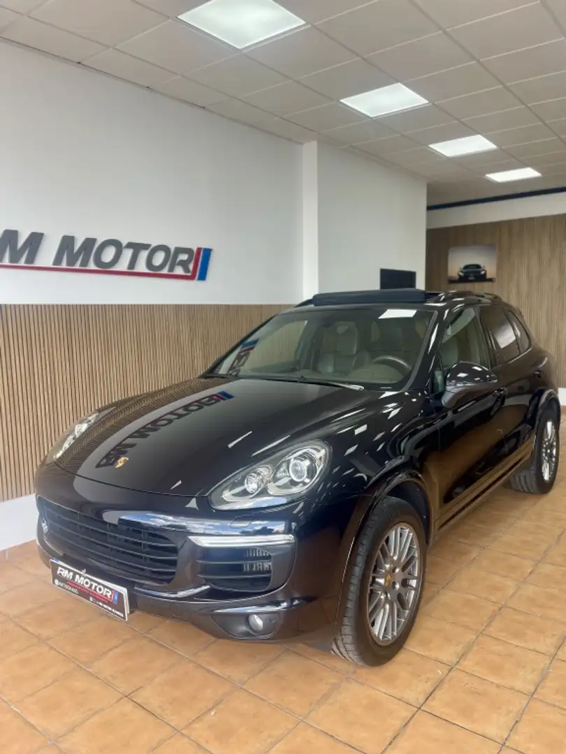 Porsche Cayenne Diesel Platinum Edition Aut. Negro - 1