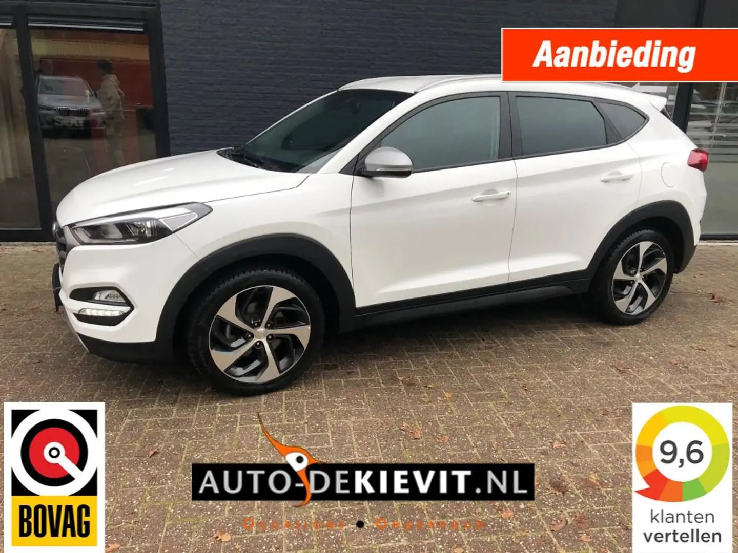 Hyundai TUCSON 1.6 T-GDI COMFORT **Automaat/Dealer onderhouden** Blanc - 1