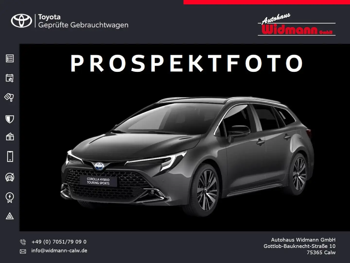 Toyota Corolla Touring Sports 2.0 Hybrid Teamplayer TECHNIK-PAKET Gris - 1