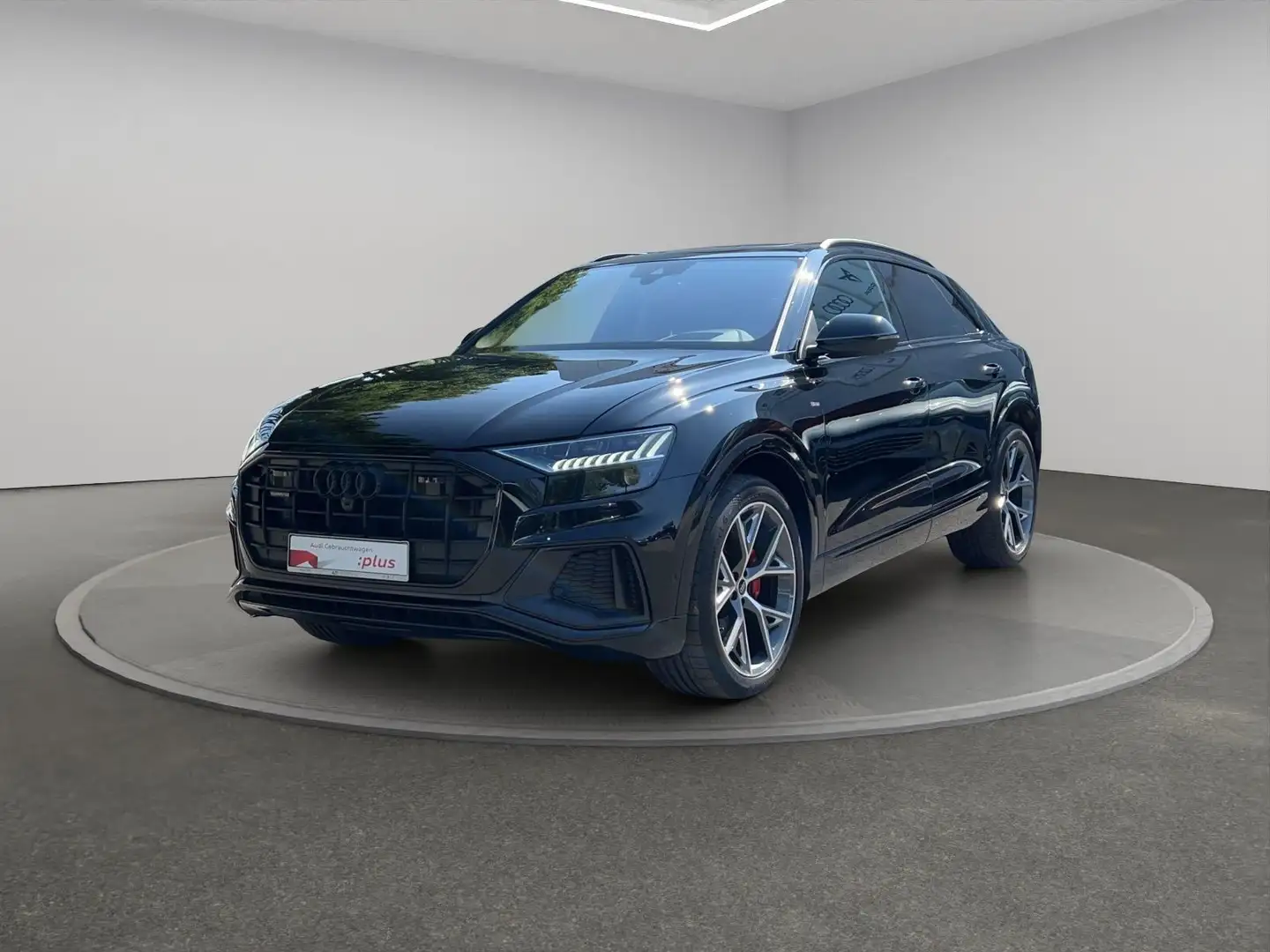 Audi Q8 50 TDI qu S line+AHK+360°+STANDHZG+PANO+HD MA Schwarz - 2