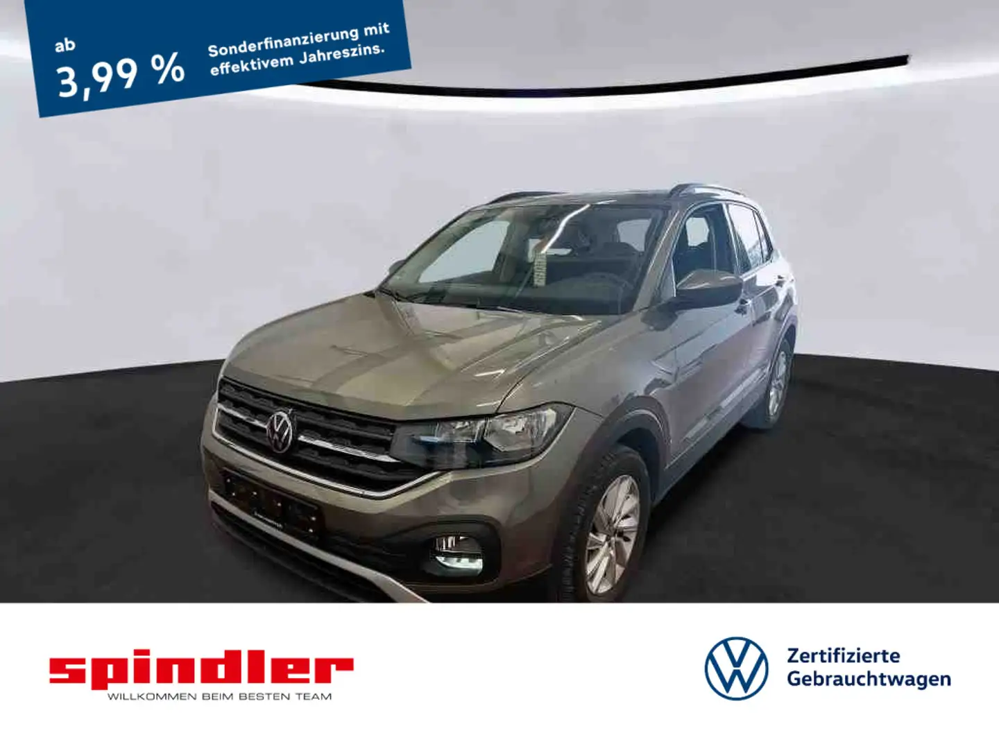 Volkswagen T-Cross Life 1.0 TSI DSG/MFLenk, SHZ, PDC, Klima Gris - 1