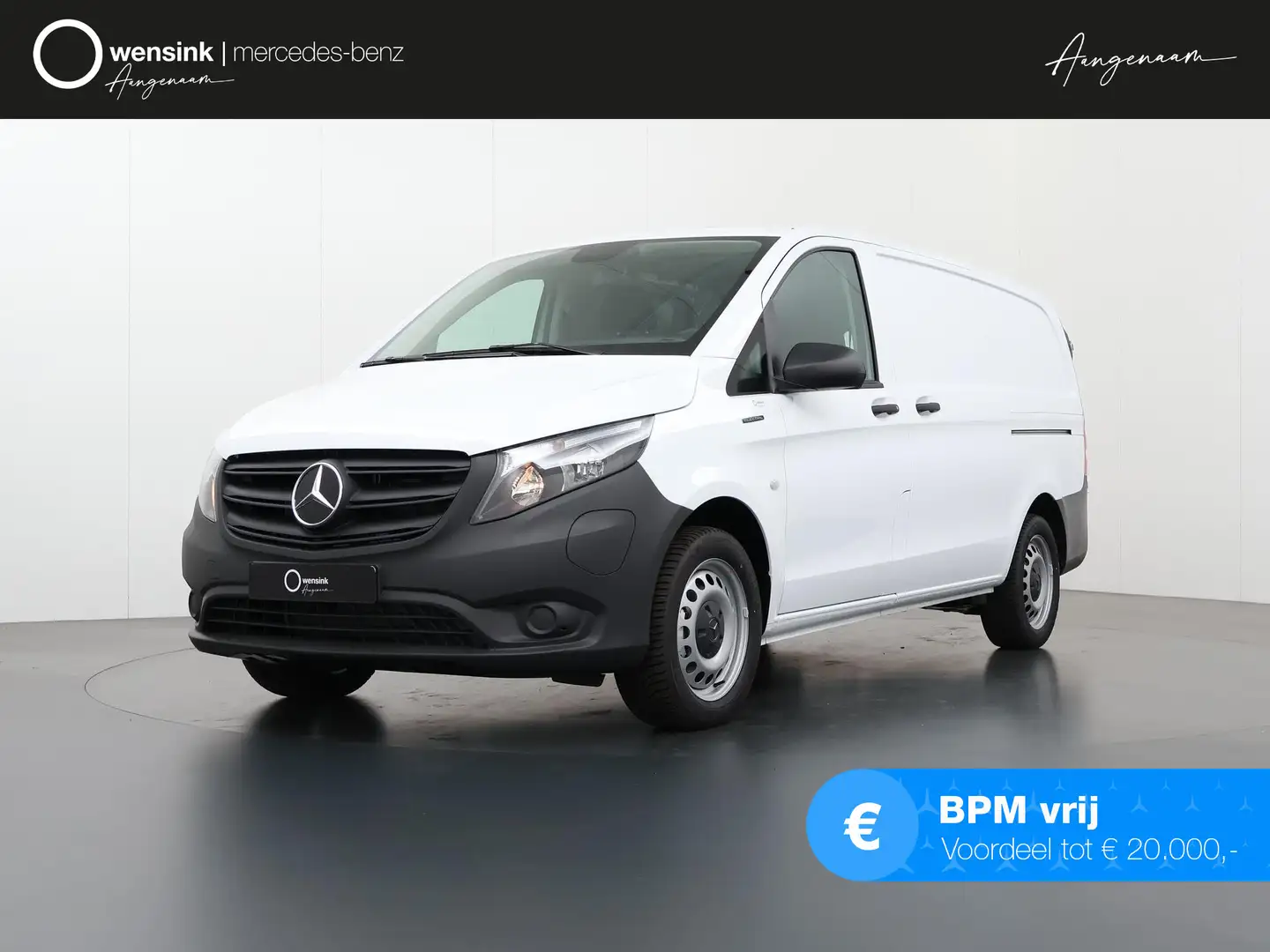 Mercedes-Benz Vito eVito L2 66 kWh | Navigatie | Airco | Cruise Contr Bianco - 1