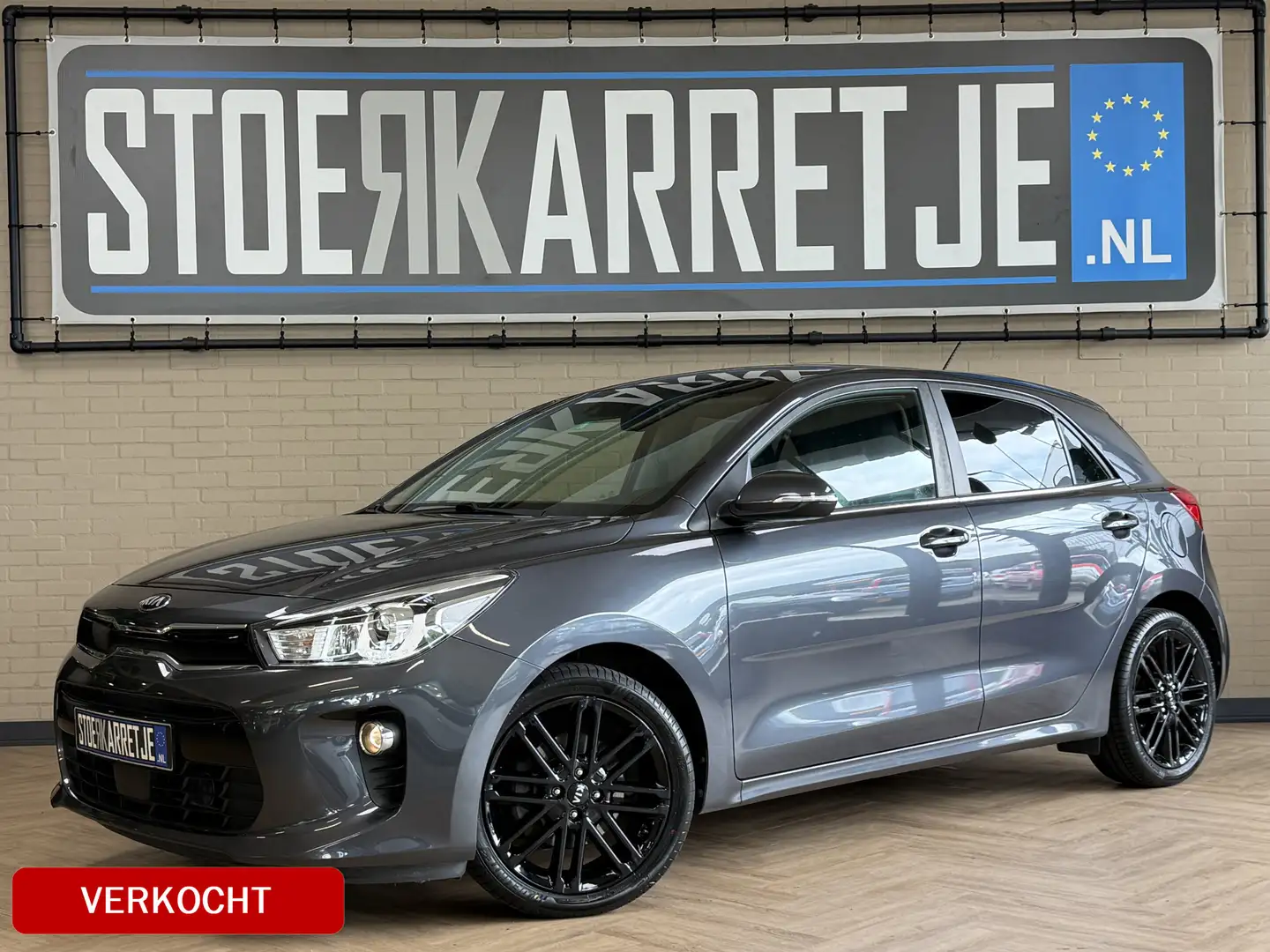 Kia Rio 1.0 TGDI 120pk | Platinum Edition | VERKOCHT! Navi Grijs - 1