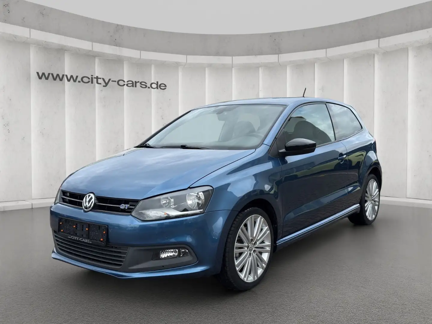 Volkswagen Polo V BlueGT *1.Hand*Teilleder*PDC*39000km* Bleu - 1