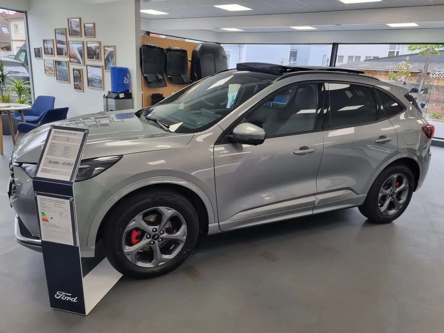 Ford Kuga Hybrid ST-Line X Silber - 2
