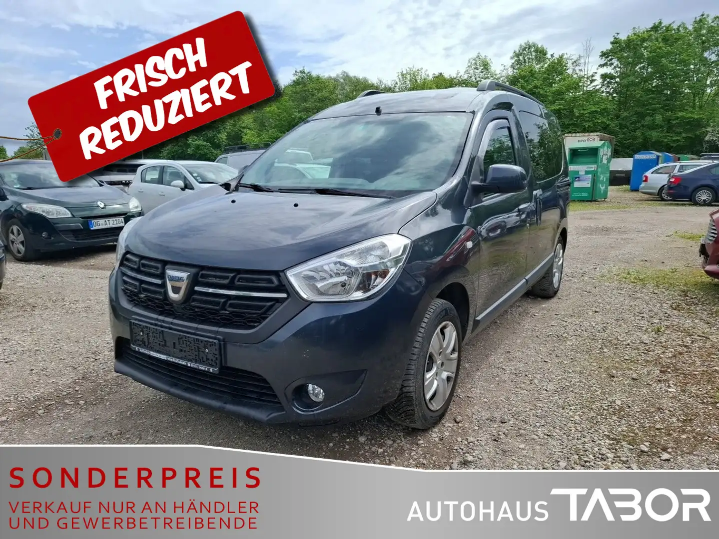Dacia Dokker 1.6 SCe LPG 100 Comfort Klima AHK GRA Šedá - 1