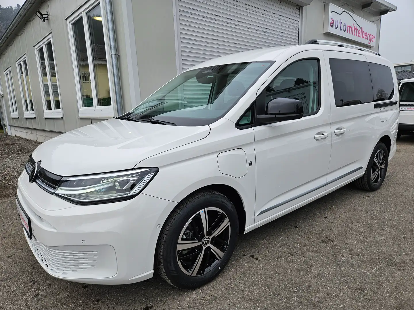 Volkswagen Caddy Style Maxi eHybrid "7Sitze, ACC, LED, Navi" Weiß - 1