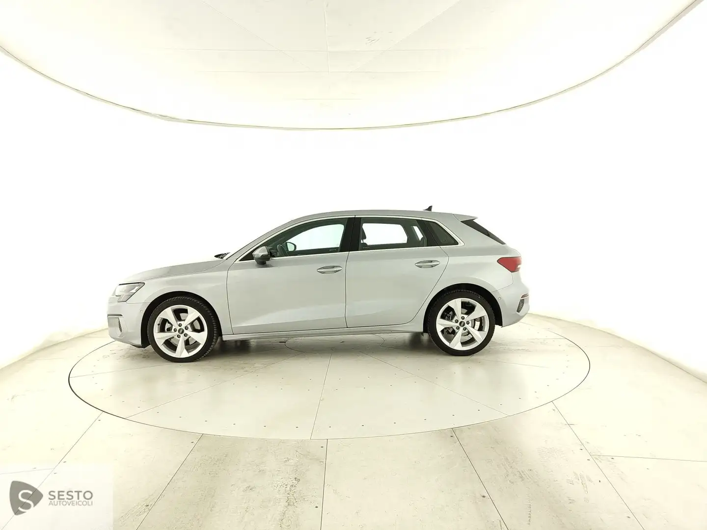 Audi A3 IV 2020 Sportback Sportback 35 2.0 tdi Business A Argento - 2