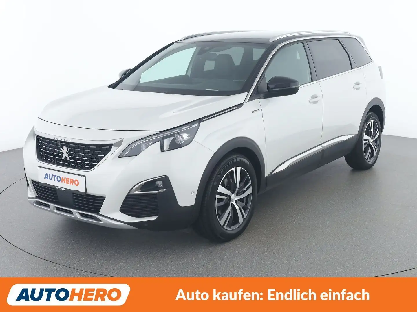 Peugeot 5008 1.5 Blue-HDi GT Line Weiß - 1