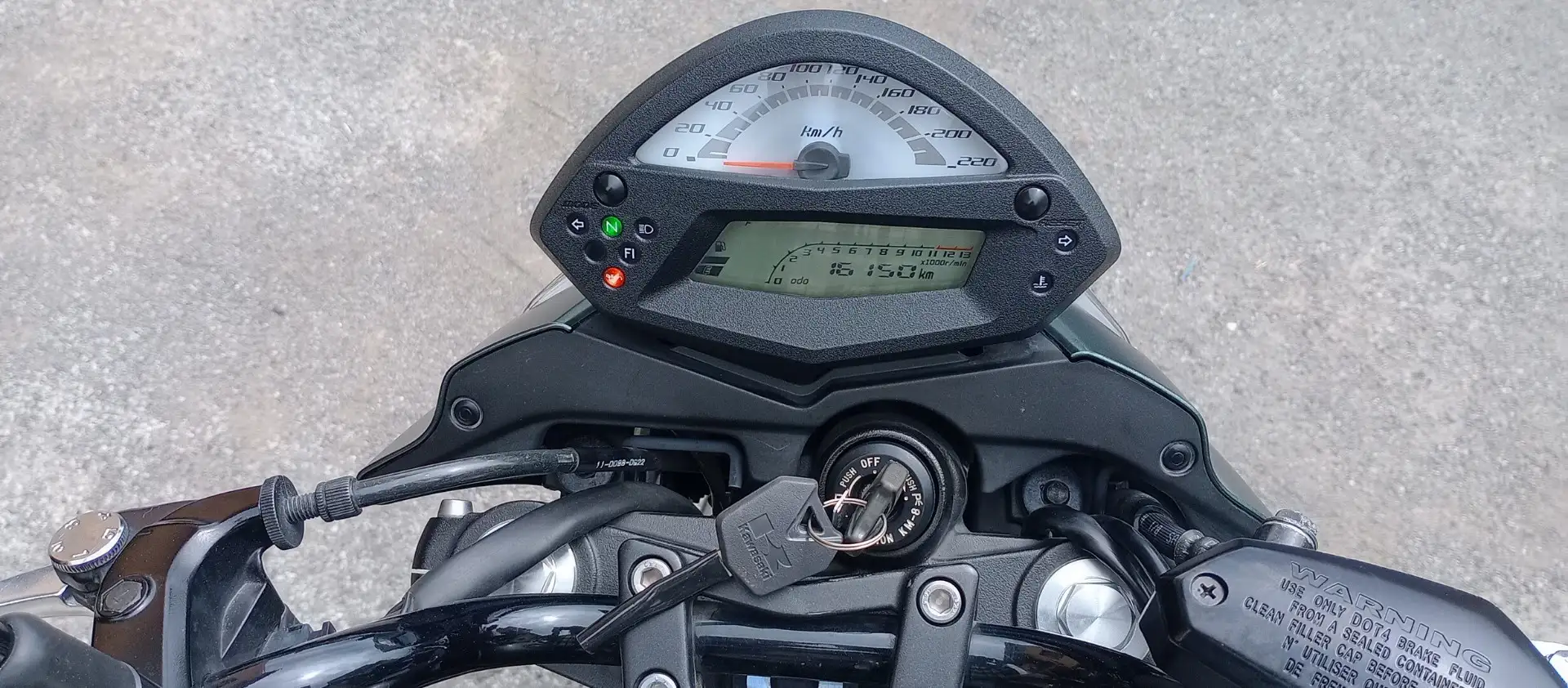 Kawasaki ER - 6 N Verde - 1