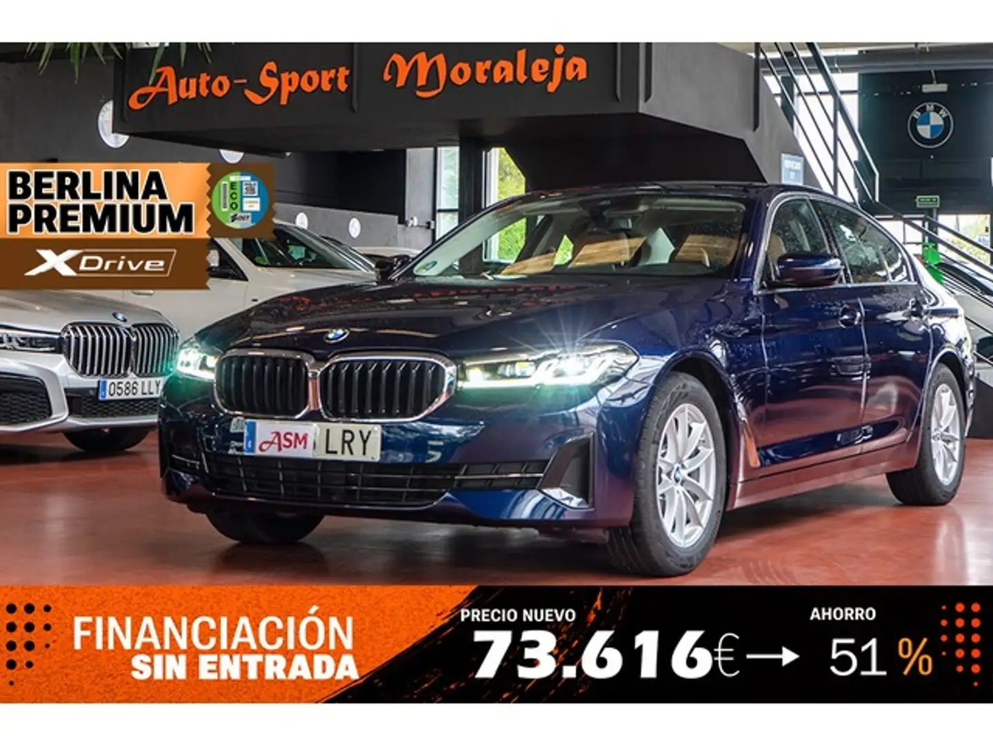 BMW 520 520dA xDrive Azul - 1
