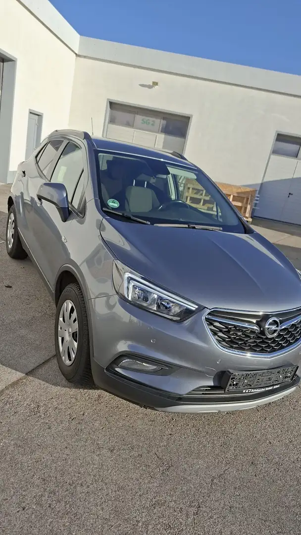 Opel Mokka X Edition Start/Stop 4x4*1.HAND*69 TKM*A.H.K.KLIMAA* Grau - 1