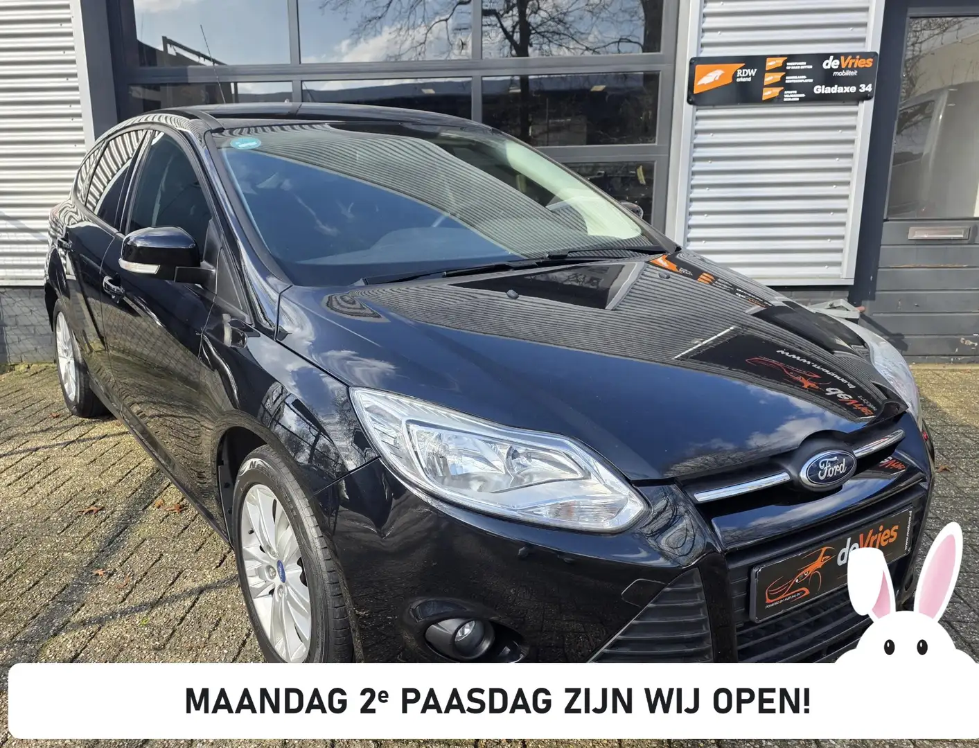Ford Focus 1.6 EcoBoost Lease Trend **AIRCO-PDC-APK** Schwarz - 1