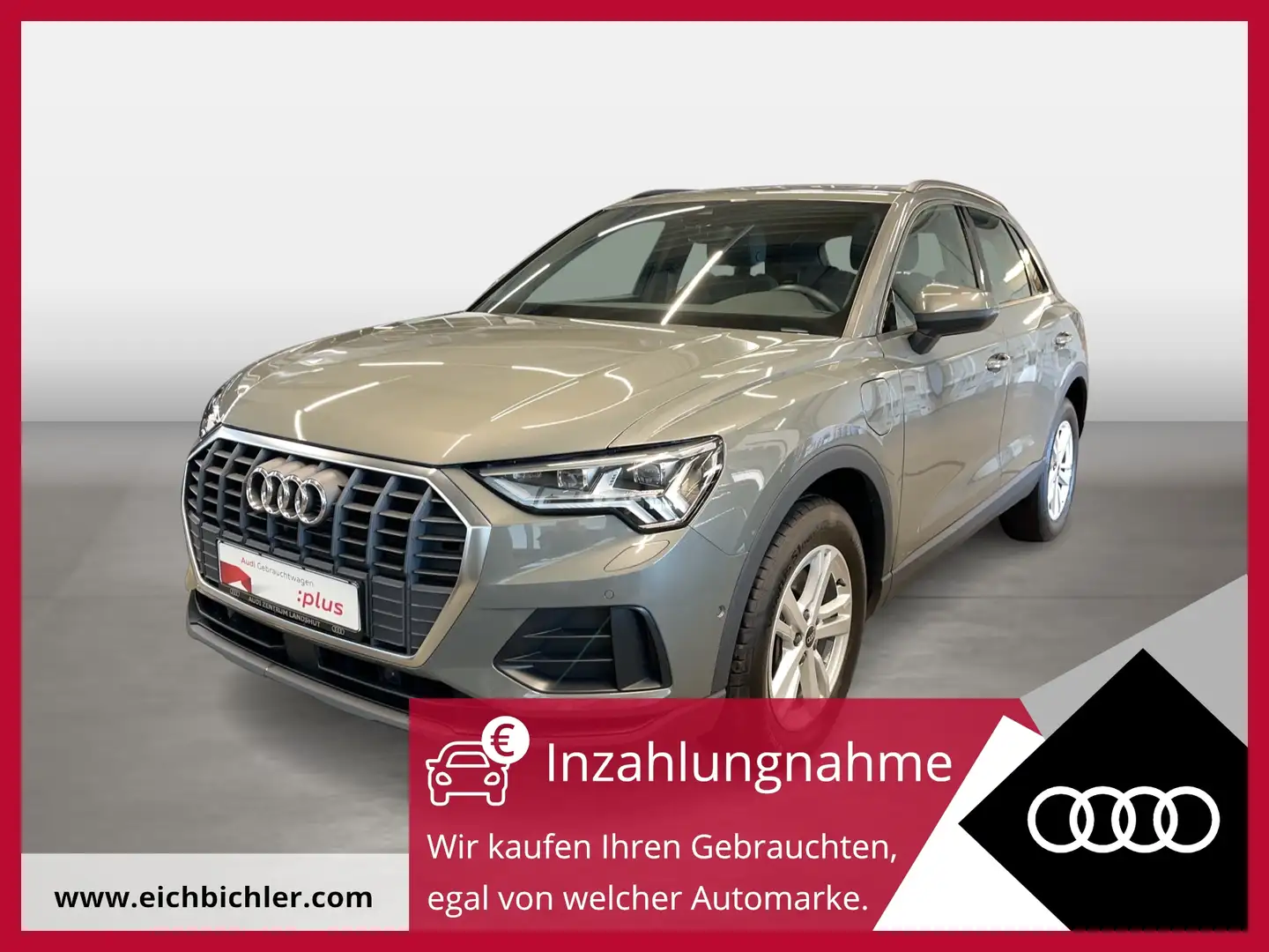 Audi Q3 45 TFSI e S tronic Matrix 2xKlima ACC AUT LED Grau - 1