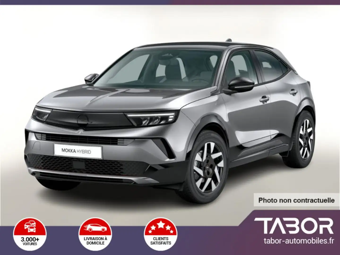 Opel Mokka 145 Hybrid AT6 Facelift ConfortP Gris - 1