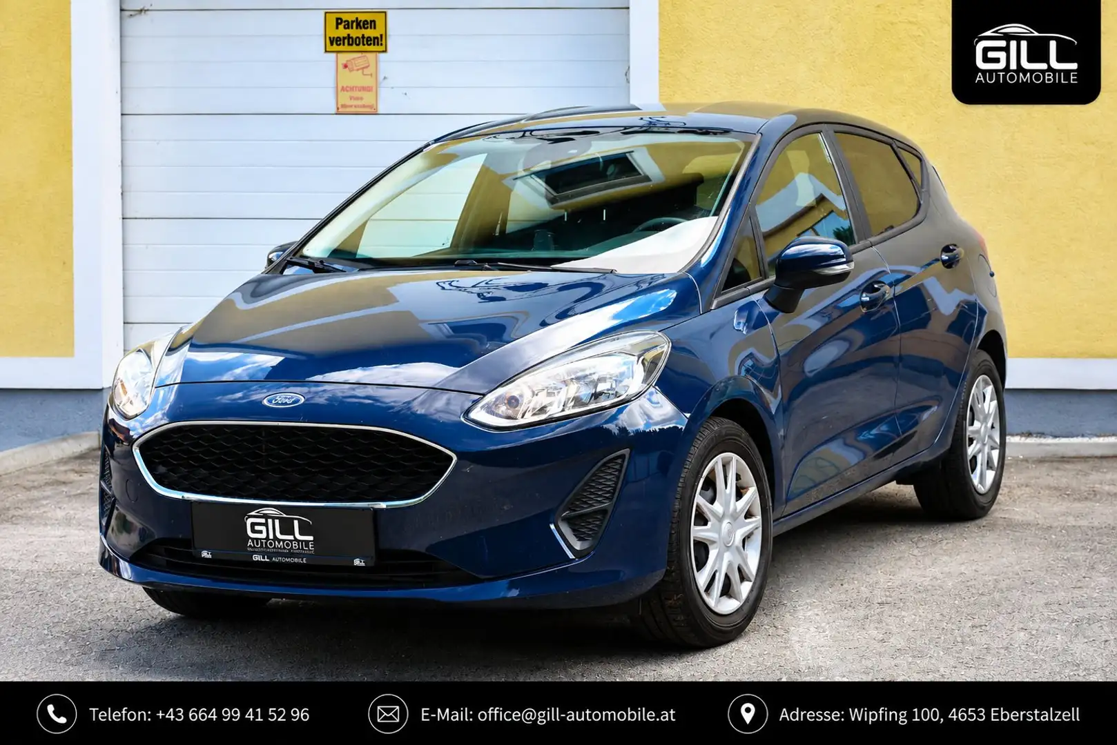 Ford Fiesta Trend 1,1 Blau - 1