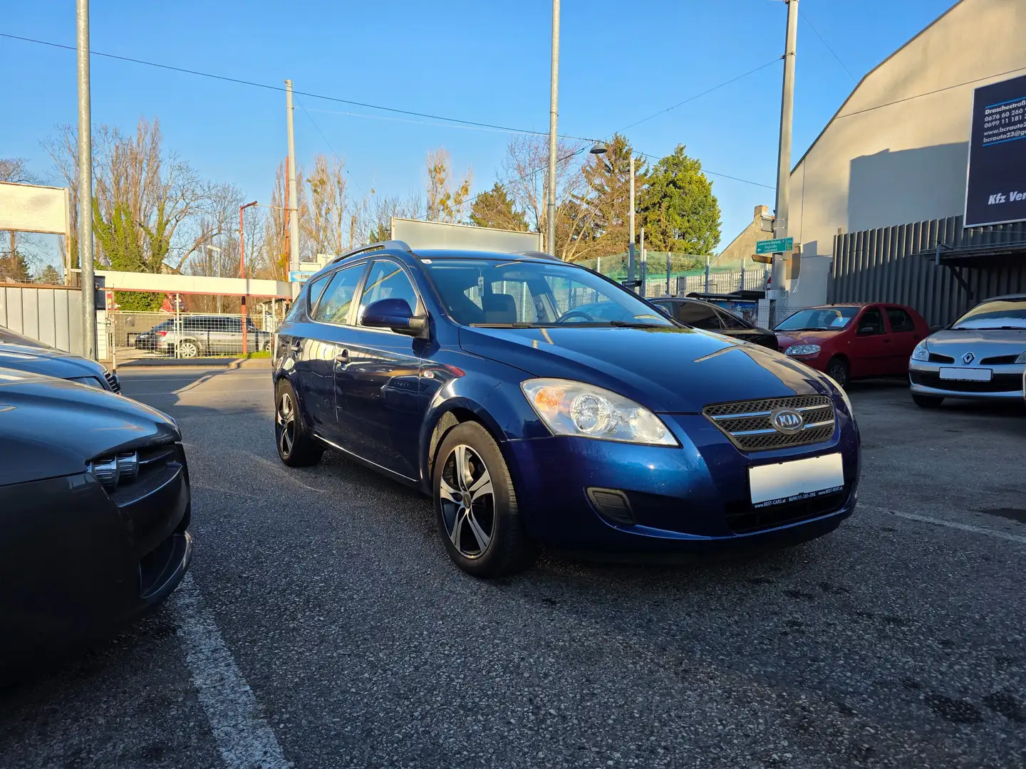 Kia Ceed SW / cee'd SW 1.4 CVVT Cool*NEUES Pi+SERVICE Blau - 1