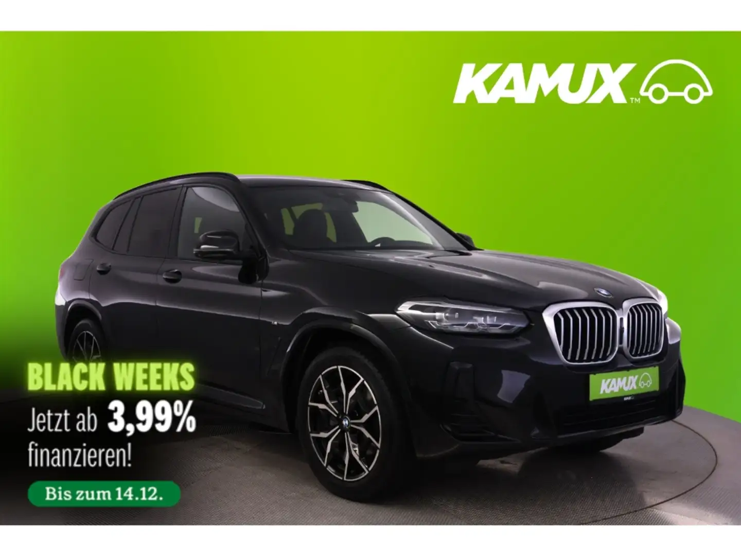 BMW X3 20xi Steptronic M Sport+LED+NAVI+VIRTUAL Fekete - 1