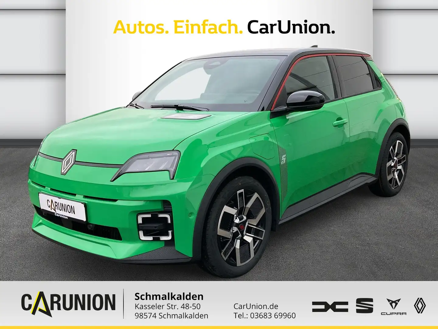 Renault R 5 E-Tech 100% elektr. Techno 150 Comfort Range Grün - 1