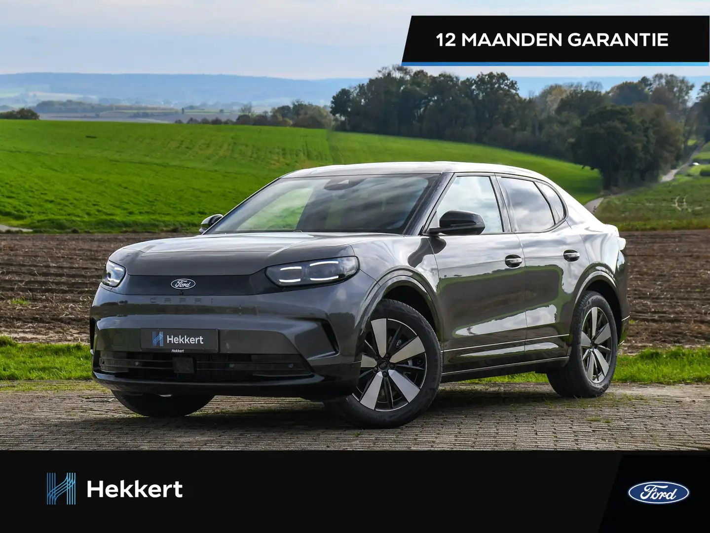 Ford Capri Premium Ext Range 77 kWh 286pk RWD Automaat GRR-21 Grijs - 1