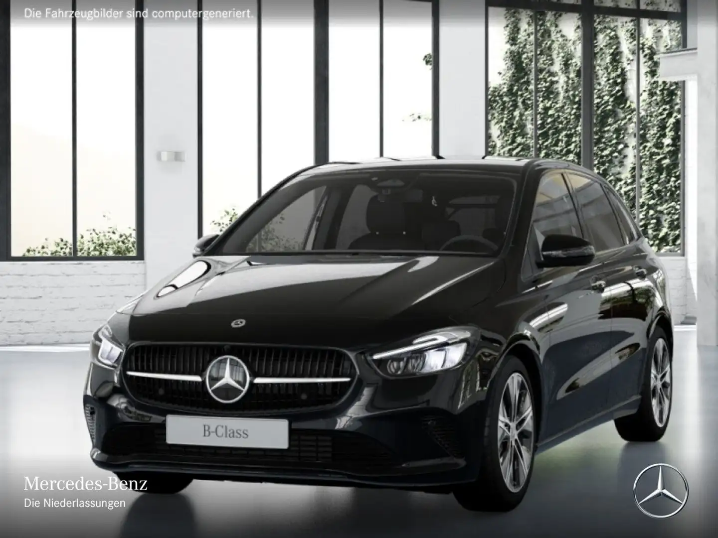 Mercedes-Benz B 200 PROGRESSIVE+NIGHT+AHK+LED+KAMERA+TOTW+7G Noir - 2