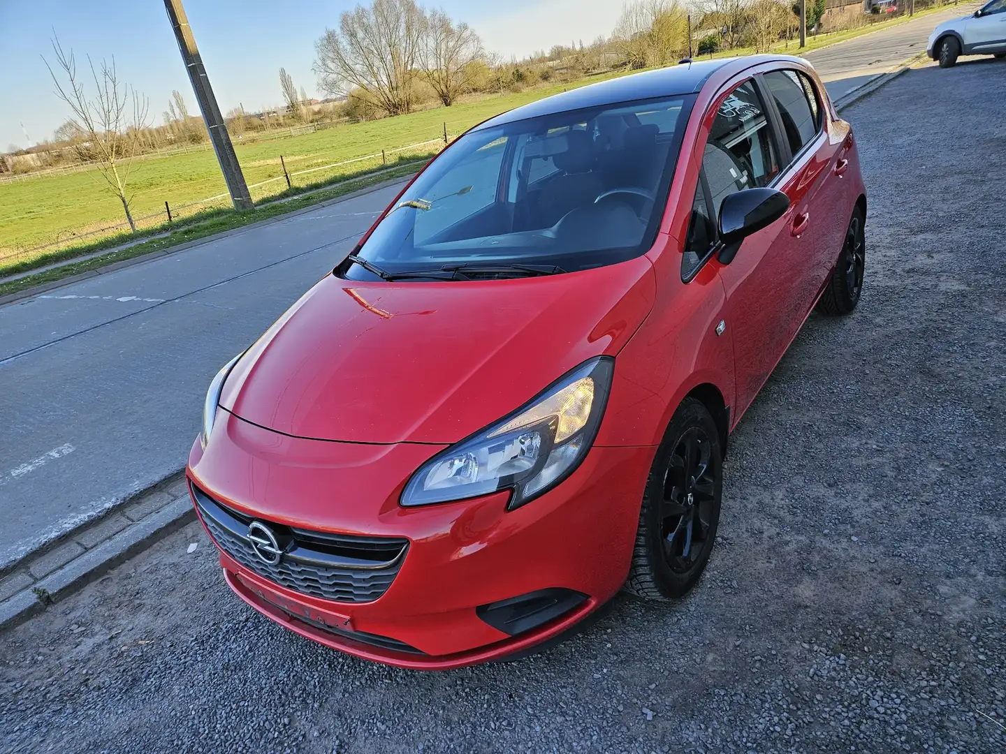 Opel Corsa 1.4 Turbo Black Edition#Euro6#5Portes#1er Main Rood - 1