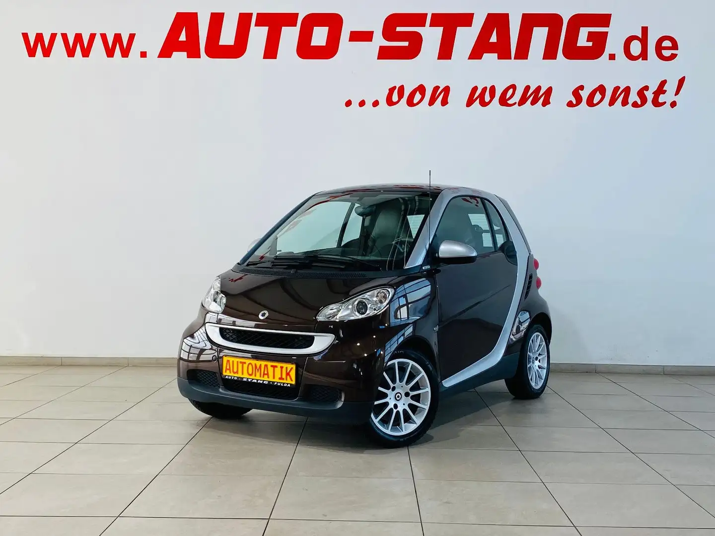 smart forTwo Coupe*PANORAMADACH+SITZHEIZUNG+NAVI* Marrón - 1