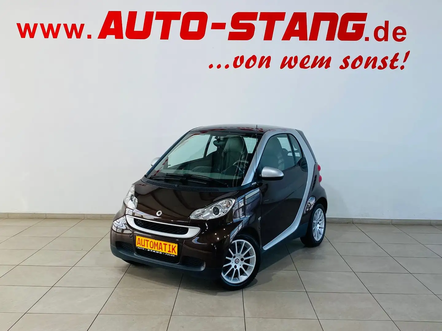 smart forTwo Coupe*PANORAMADACH+SITZHEIZUNG+NAVI* Braun - 2