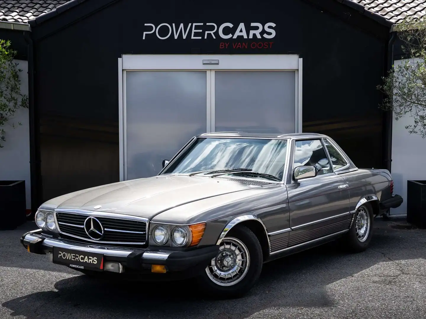 Mercedes-Benz SL 380 V8  AUTOMAAT  OLDTIMER Bleu - 1