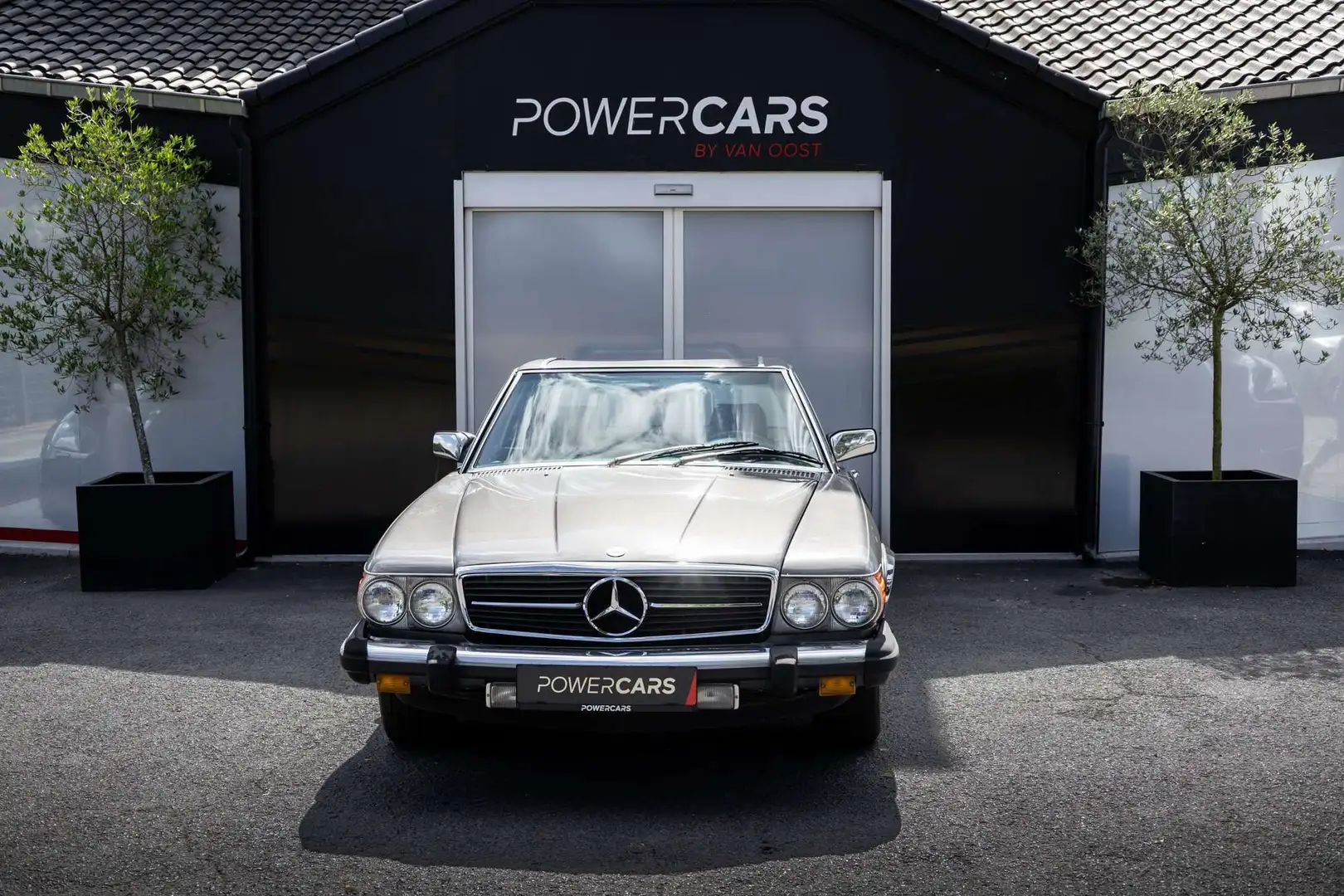Mercedes-Benz SL 380 V8  AUTOMAAT  OLDTIMER Bleu - 2