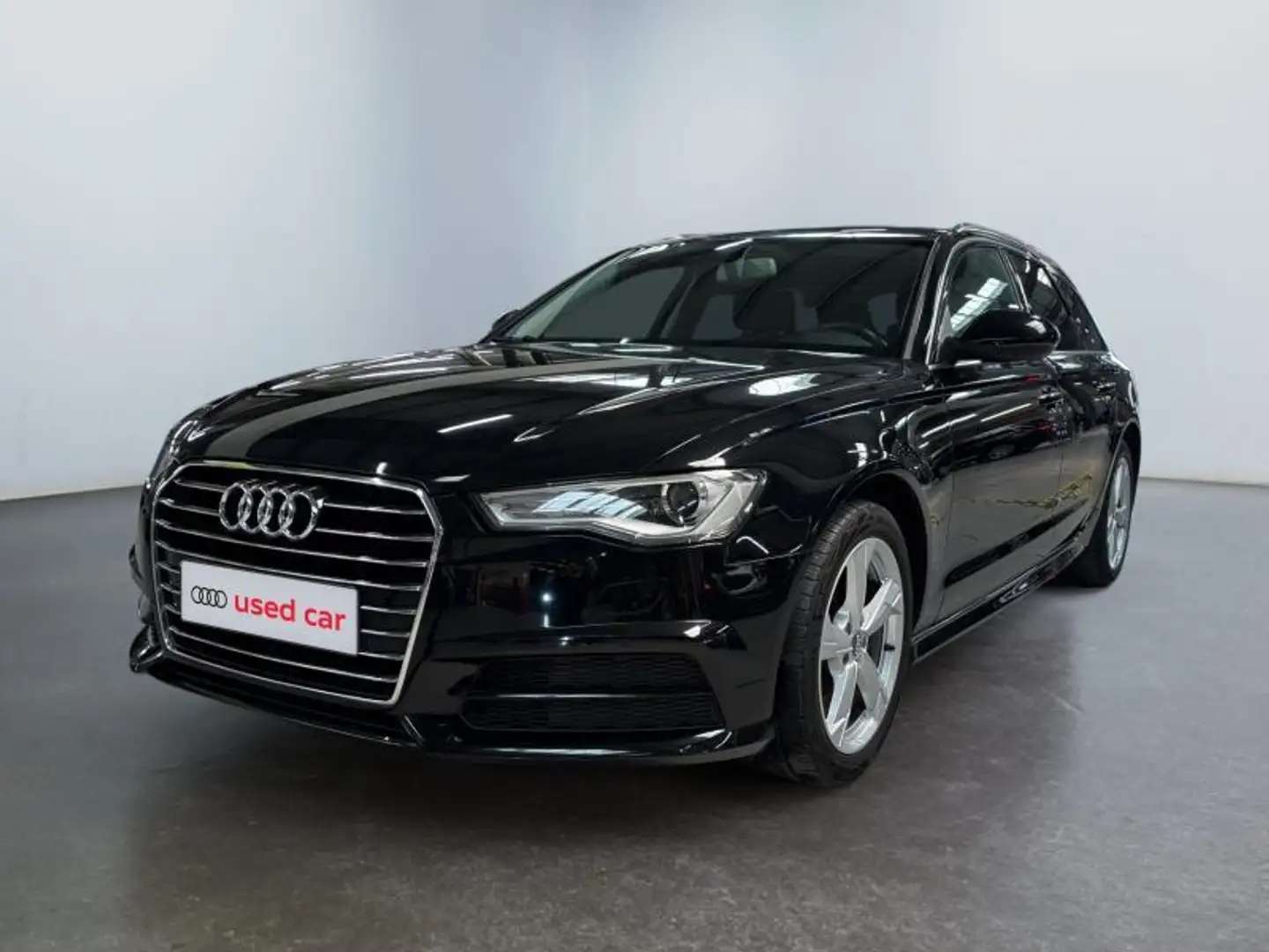 Audi A6 Ultra-GPS*cuir*clim*attache*App*régul Zwart - 1