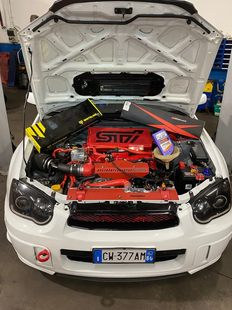 Subaru Impreza Impreza II 2003 Berlina 2.0i WRX awd Bianco - 2