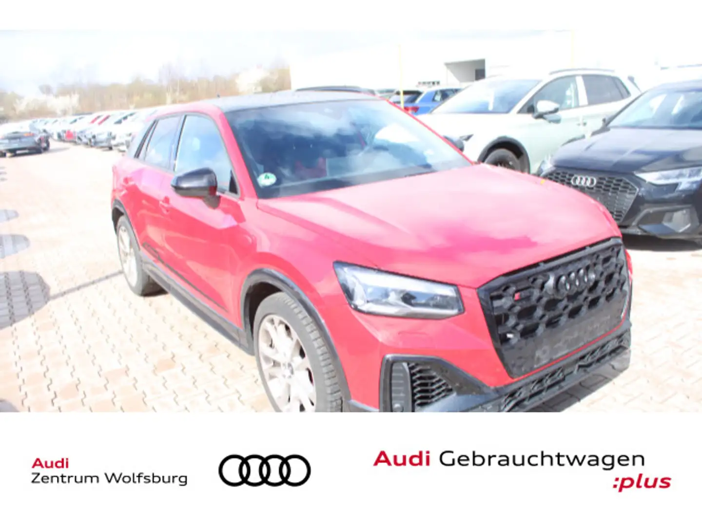 Audi SQ2 2.0 TFSI S-tronic quattro Pano/Tempo/Einpark Rojo - 1
