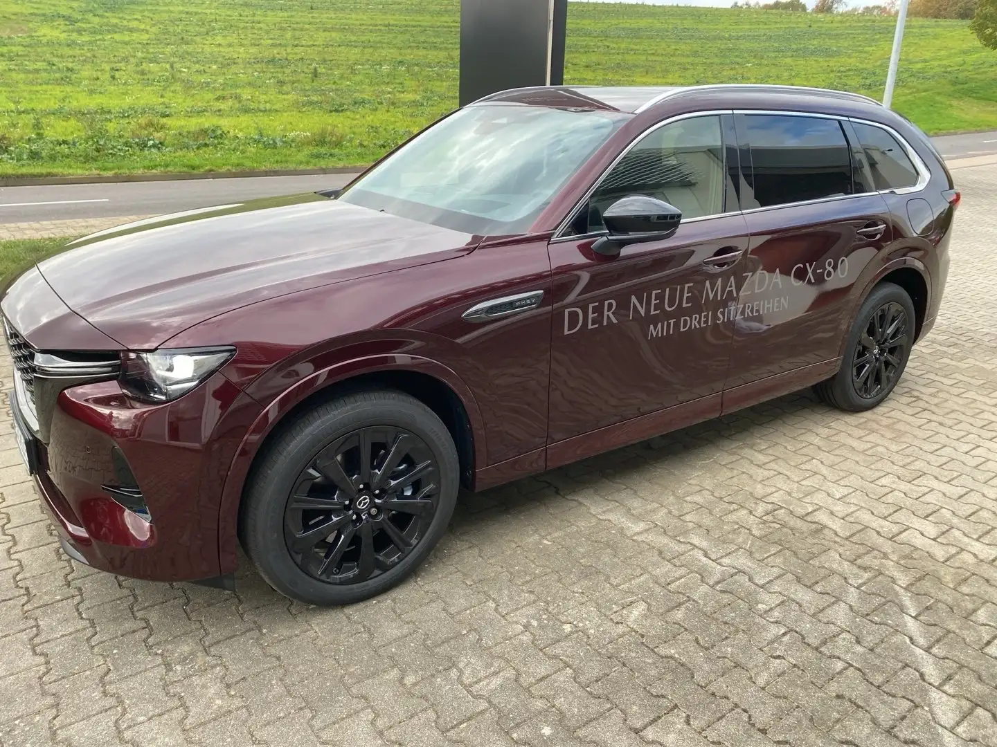 Mazda CX-80 AWD PHEV Aut. HOMURA PLUS Roşu - 2