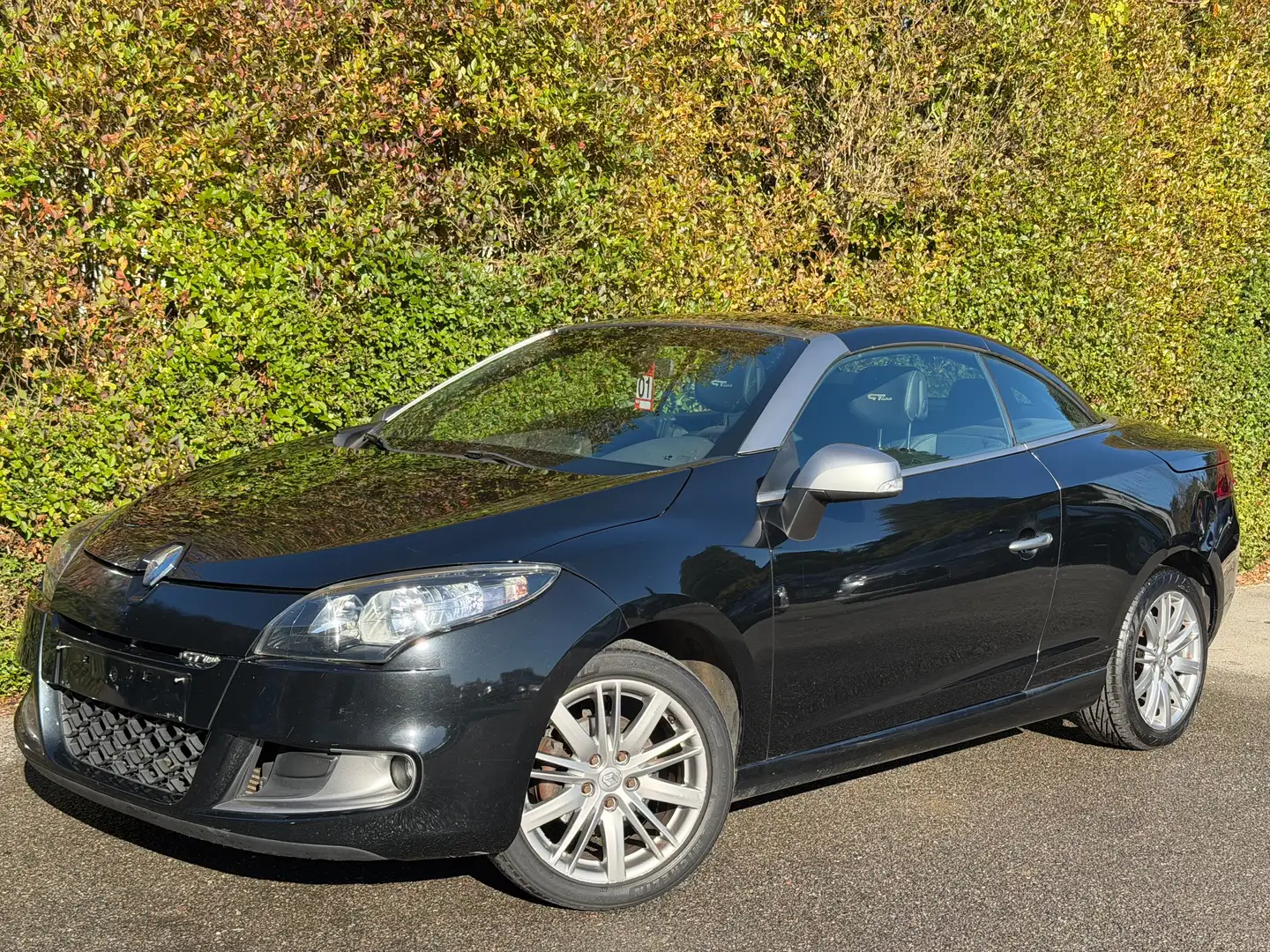 Renault Megane Mégane CC 1.5 dCi GT LINE Zwart - 2
