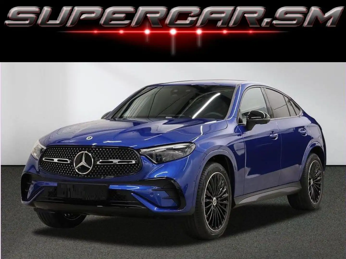 Mercedes-Benz GLC 220 d 4Matic Mild hybrid Coupé AMG Line + NIGHT 20 Blu/Azzurro - 1