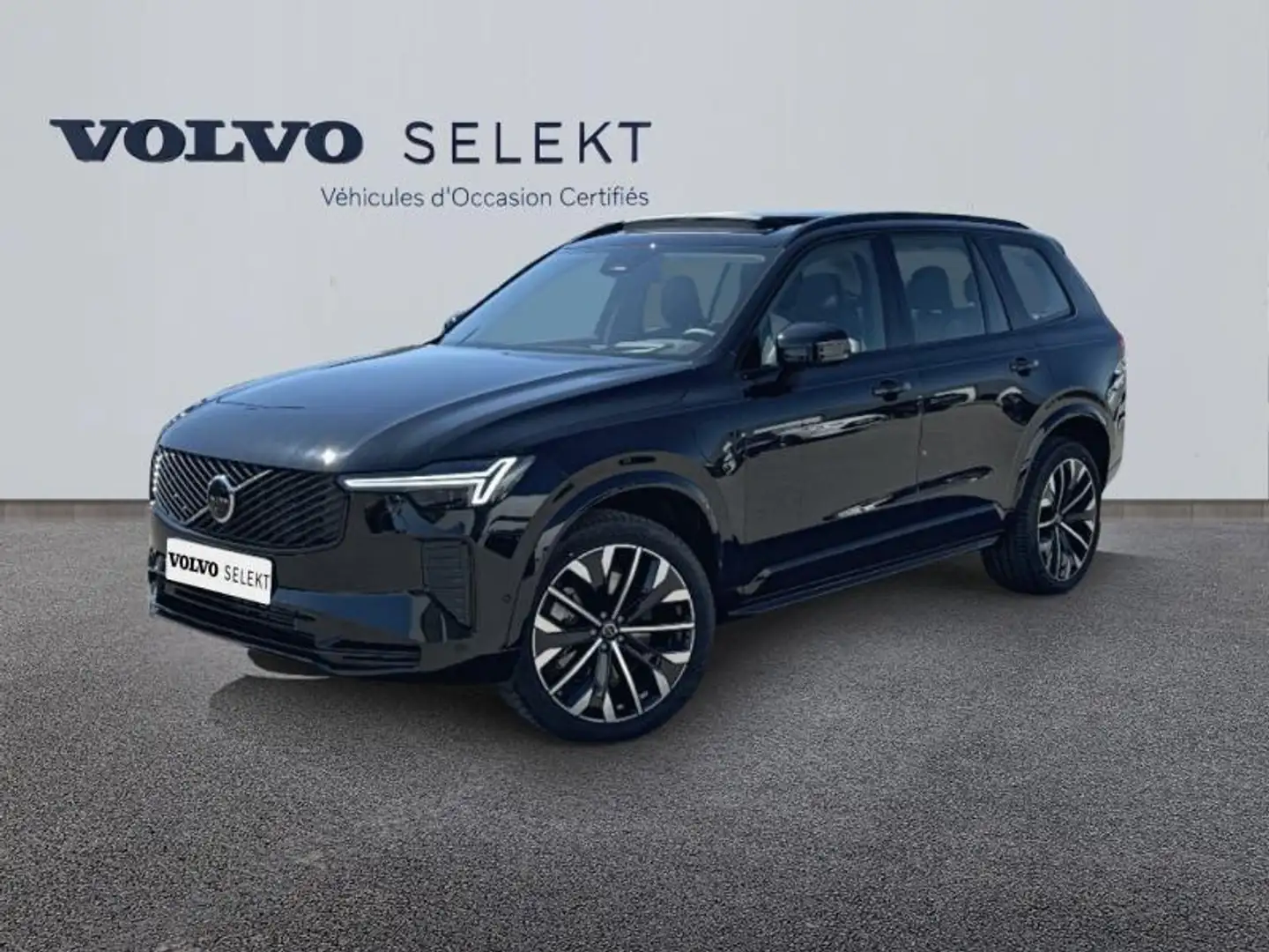 Volvo XC90 T8 AWD 310 + 145ch Ultra Style Dark Geartronic Noir - 1